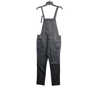 LEE  Size XL Women's Short Overalls Black Denim
